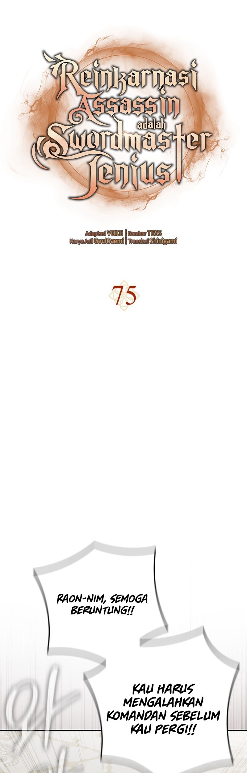 The Reincarnated Assassin is a Genius Swordsman Chapter 75 Gambar 7