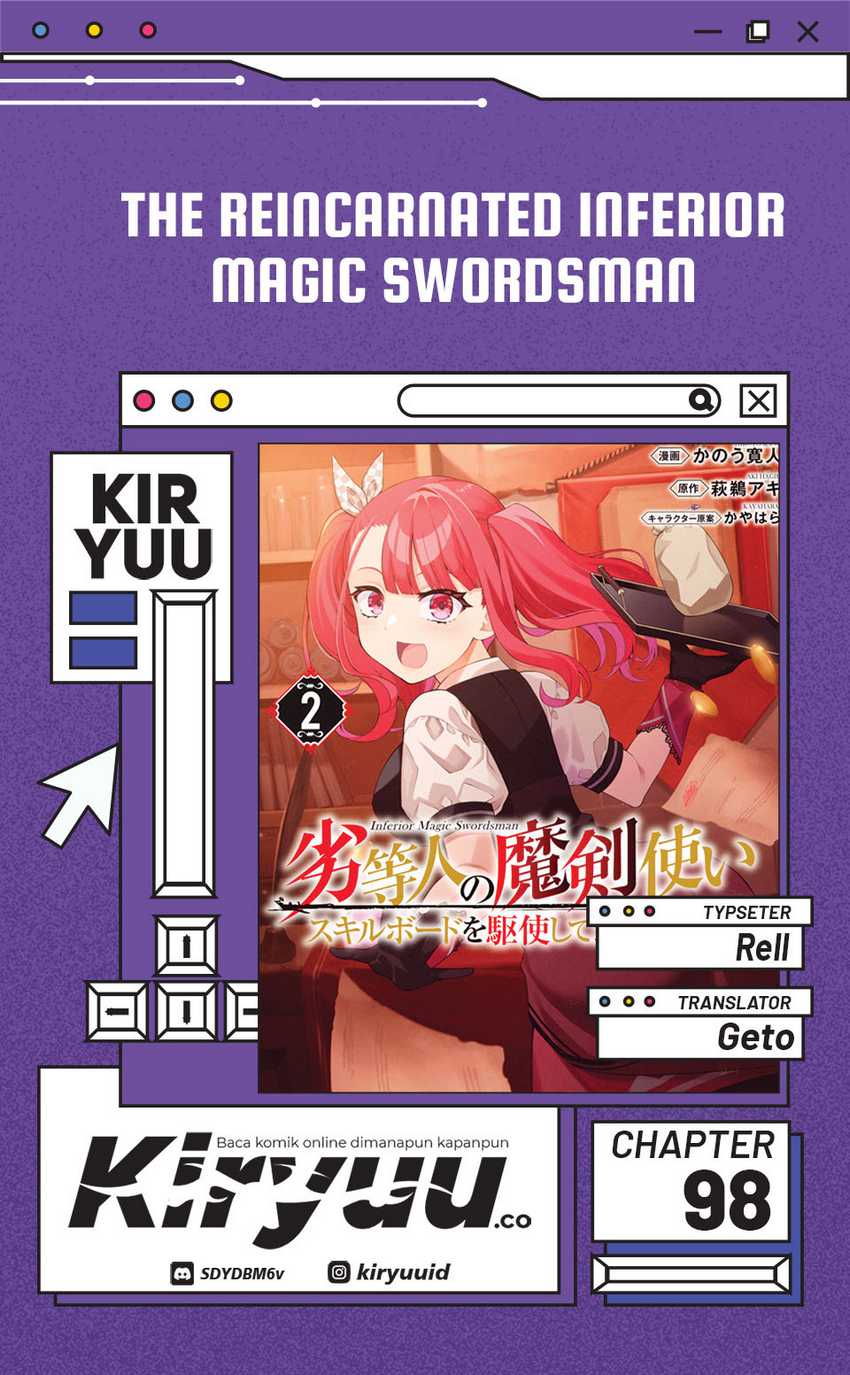 Komik The Reincarnated Inferior Magic Swordsman Chapter 98 gambar nomor 1