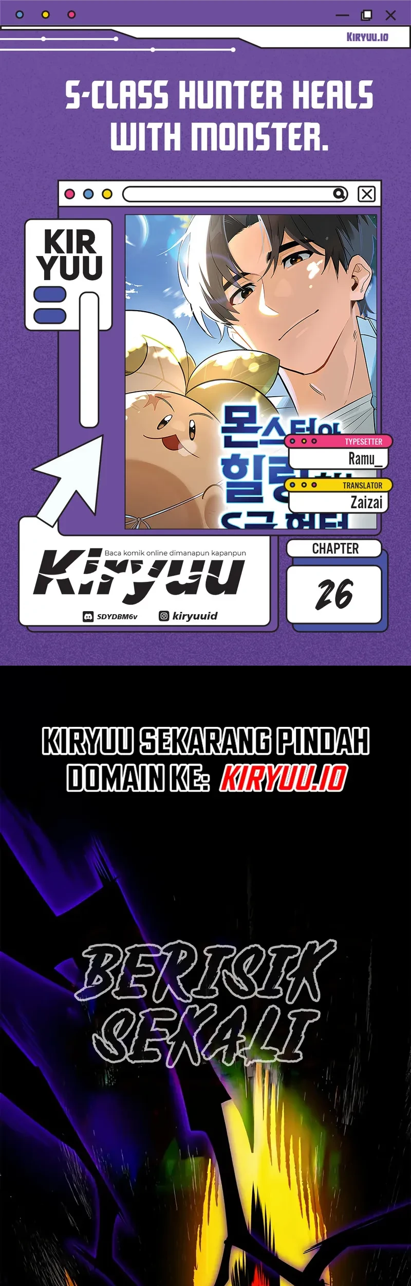 Komik The S-Class Hunter Who Heals Monsters Chapter 26 gambar nomor 1