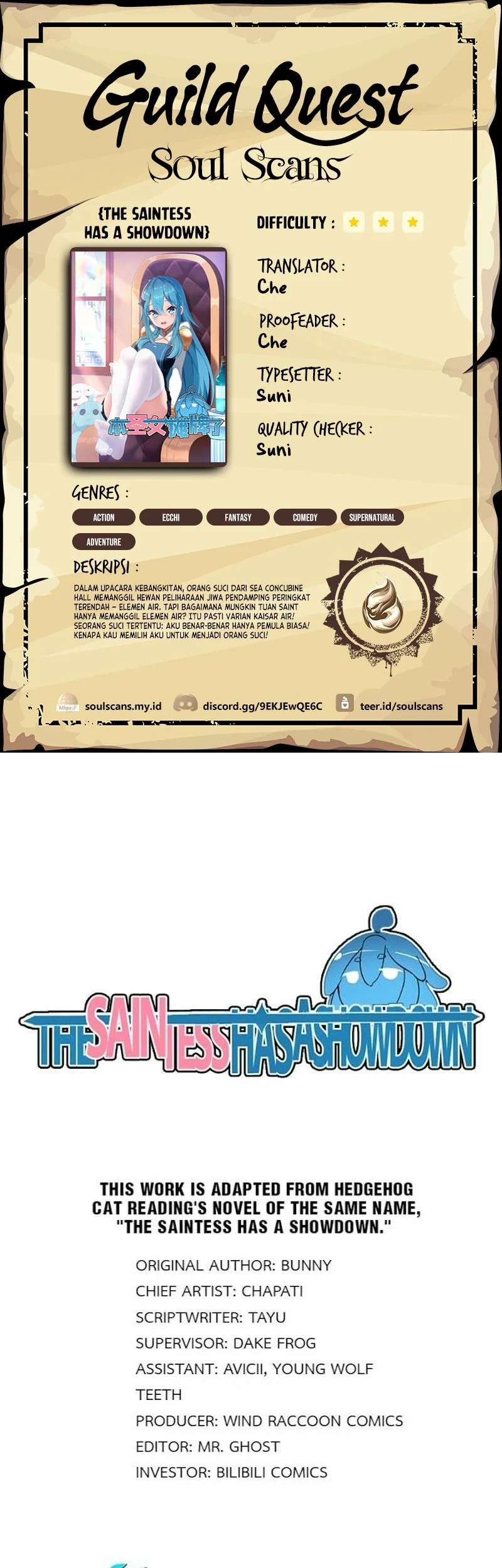 Komik The Saintess Has a Showdown Chapter 4 gambar nomor 1