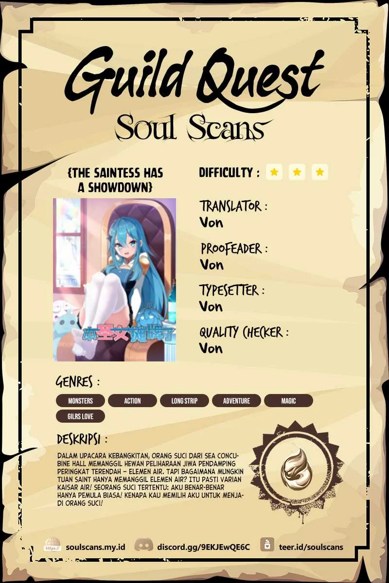 Komik The Saintess Has a Showdown Chapter 45 gambar nomor 1