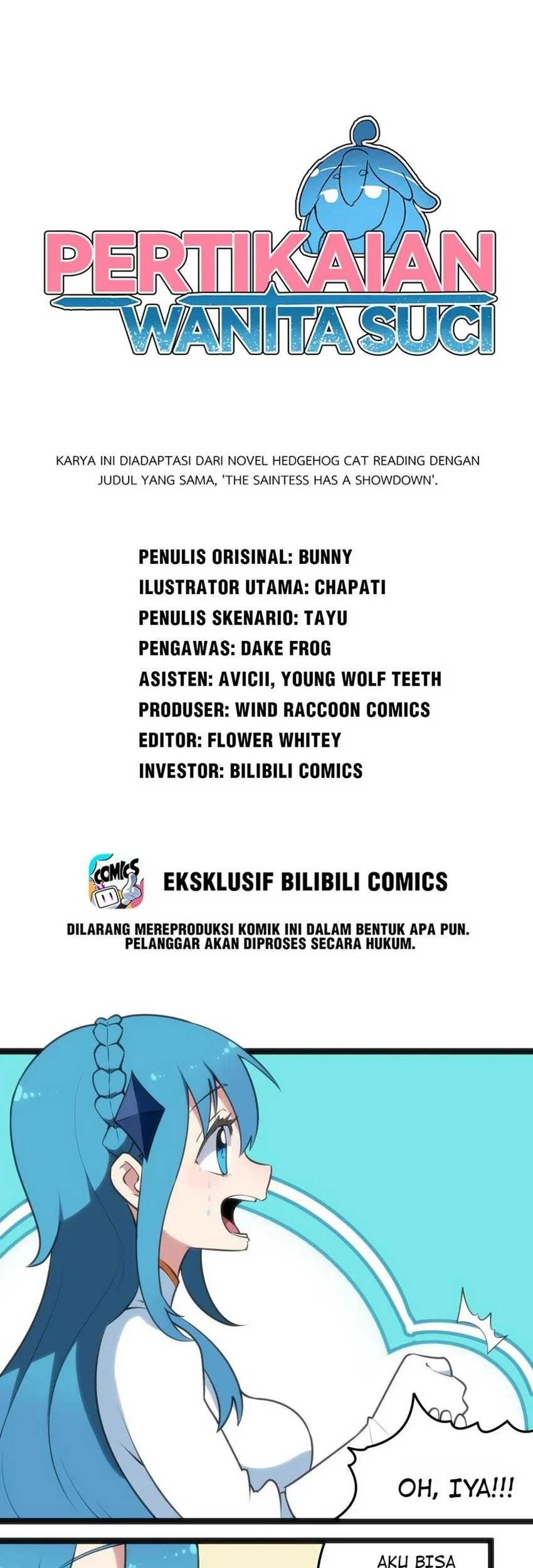 Komik The Saintess Has a Showdown Chapter 60 gambar nomor 1