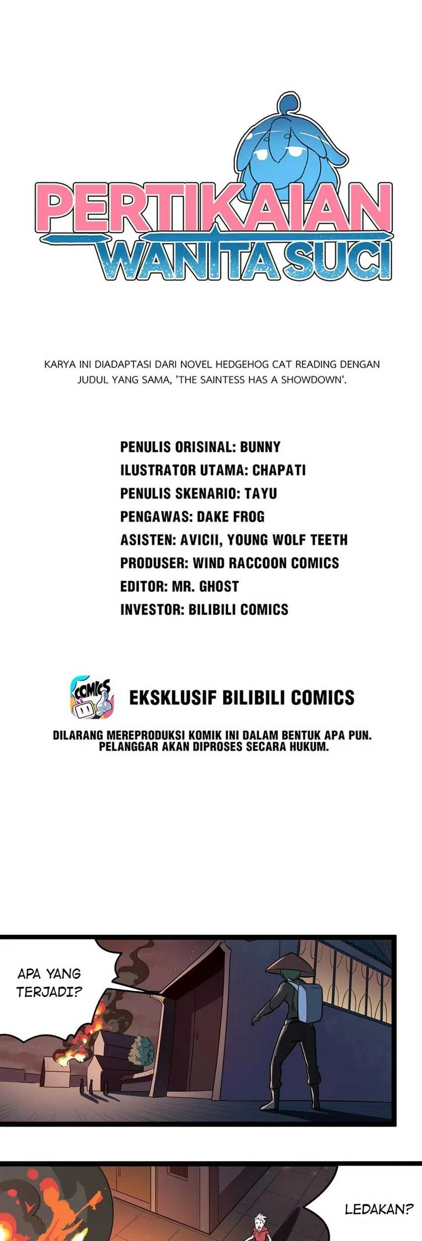 Komik The Saintess Has a Showdown Chapter 61 gambar nomor 1