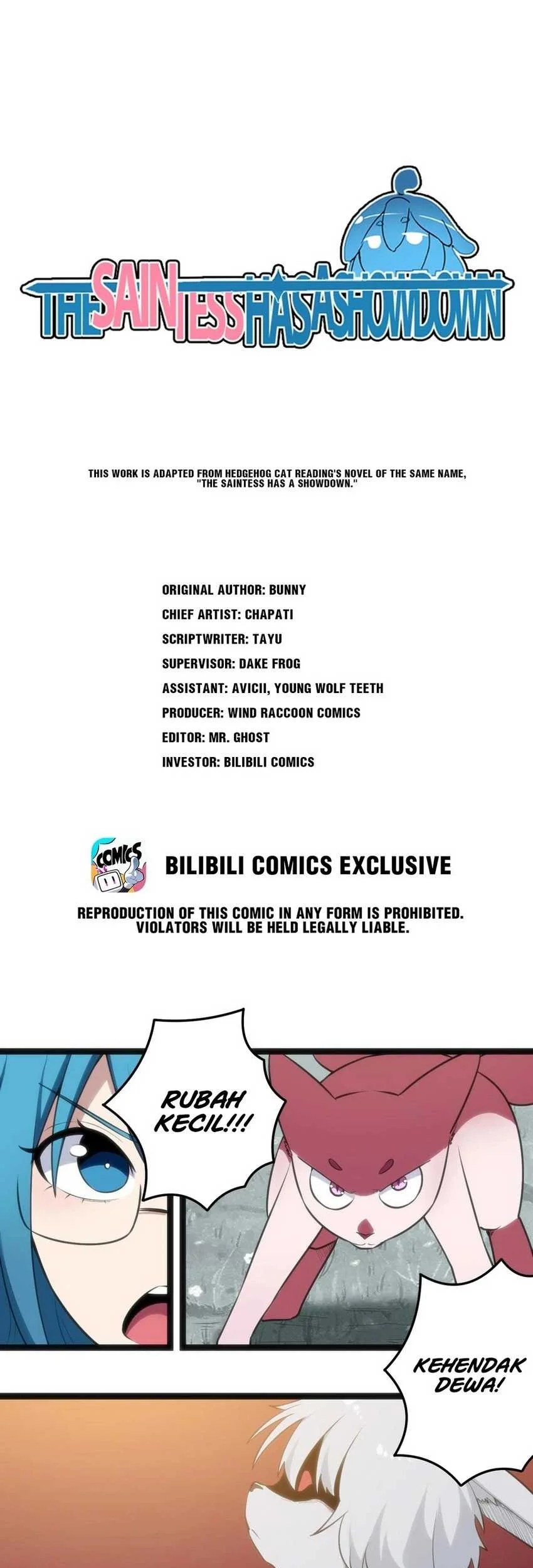 Manhua The Saintess Has a Showdown Chapter 66 gambar nomor 2