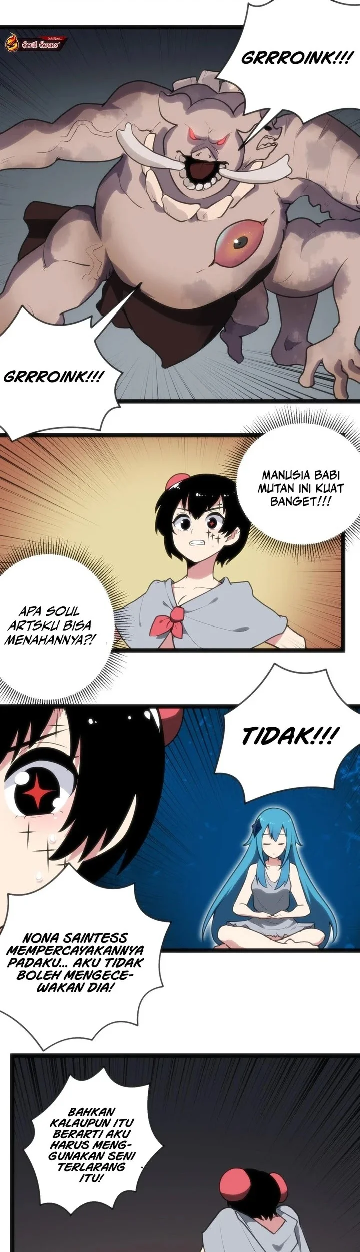 The Saintess Has a Showdown Chapter 69 Gambar 12