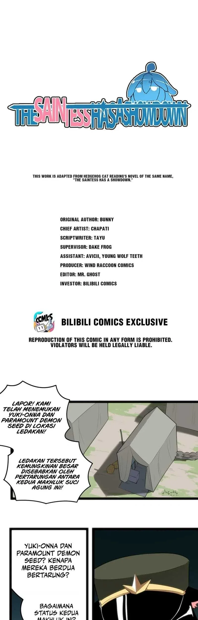 Manhua The Saintess Has a Showdown Chapter 72 gambar nomor 2