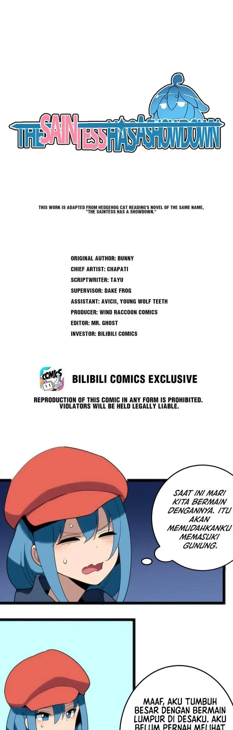 Manhua The Saintess Has a Showdown Chapter 74 gambar nomor 2