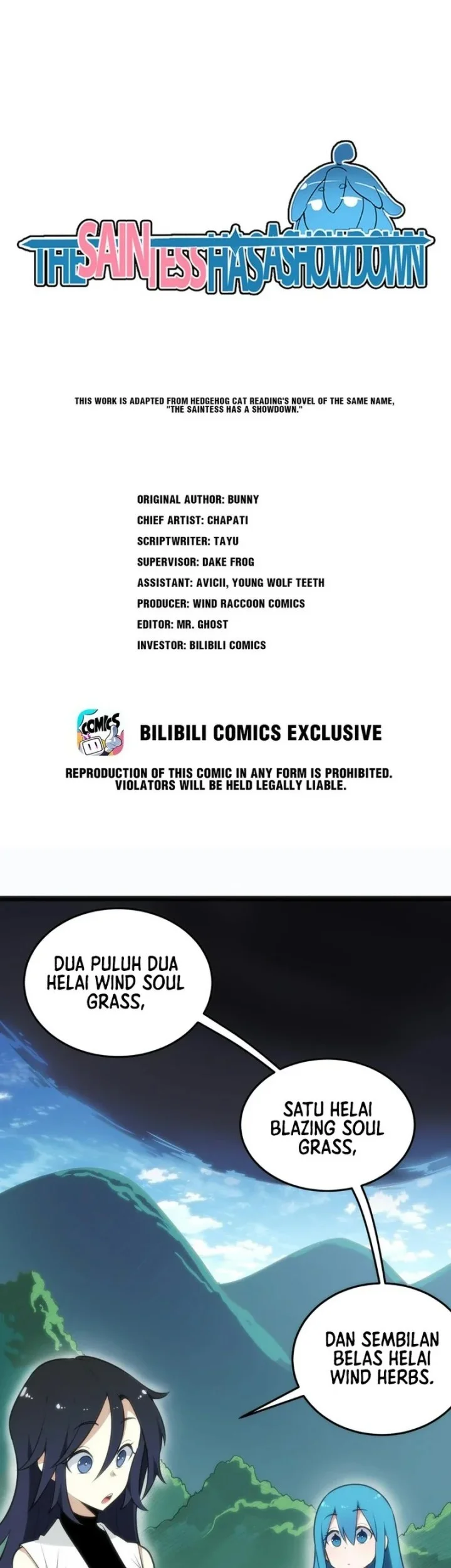 Manhua The Saintess Has a Showdown Chapter 77 gambar nomor 2