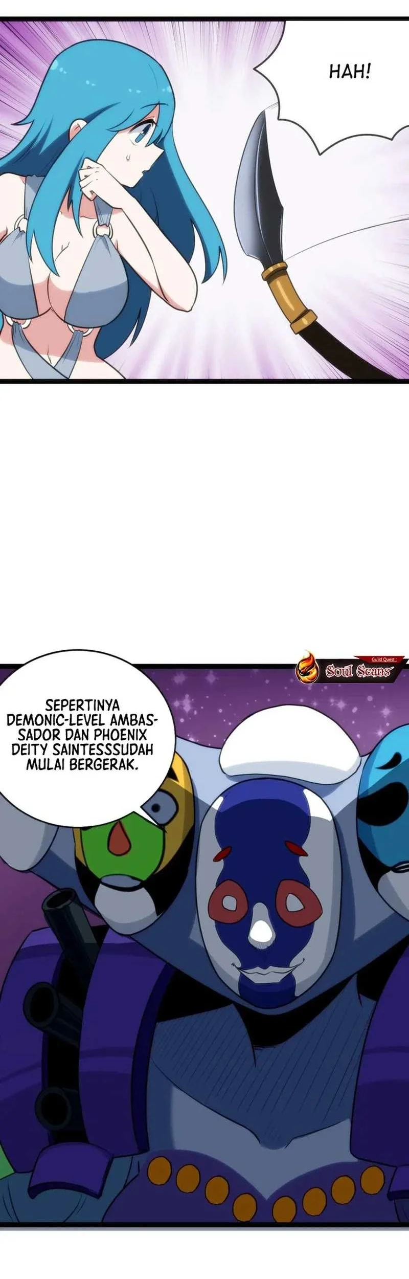 The Saintess Has a Showdown Chapter 97 Gambar 31