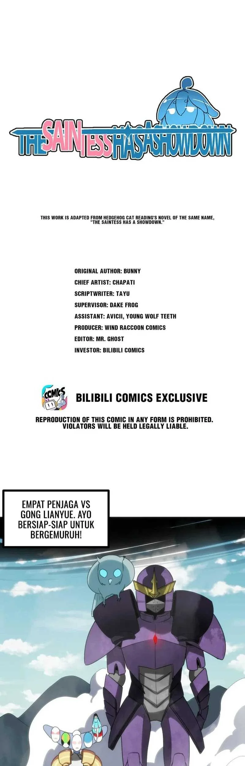 Manhua The Saintess Has a Showdown Chapter 97 gambar nomor 2