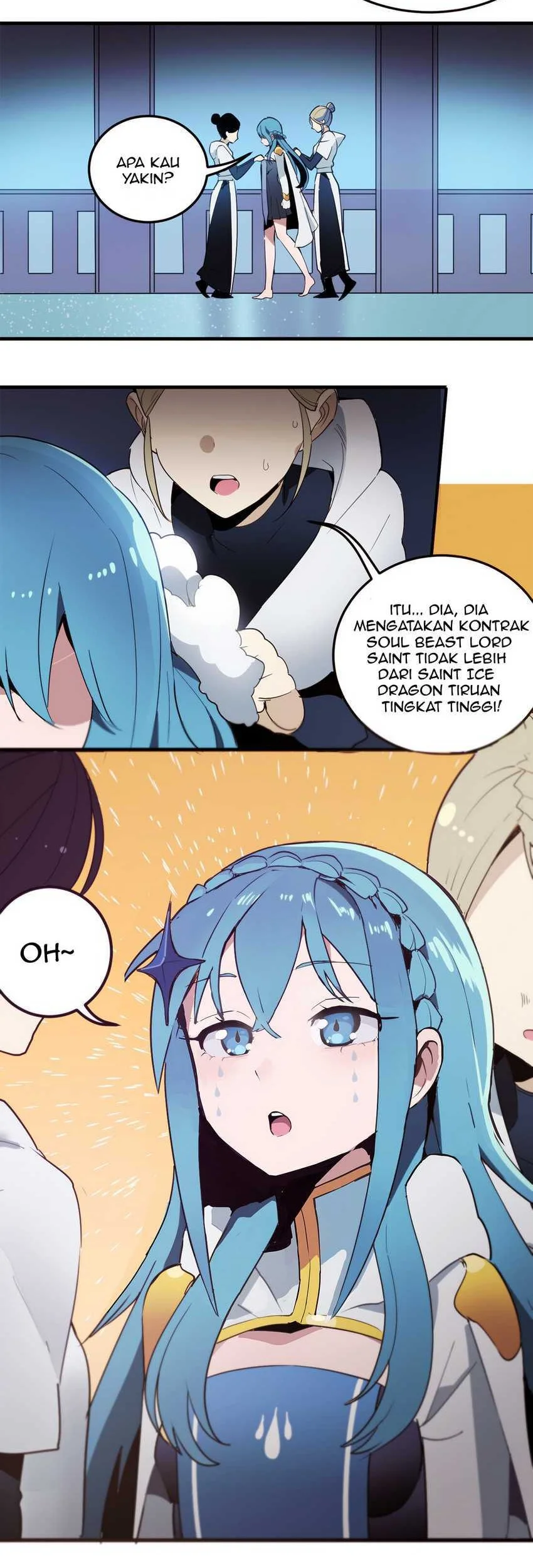 The Saintess Has a Showdown Chapter 1 Gambar 14