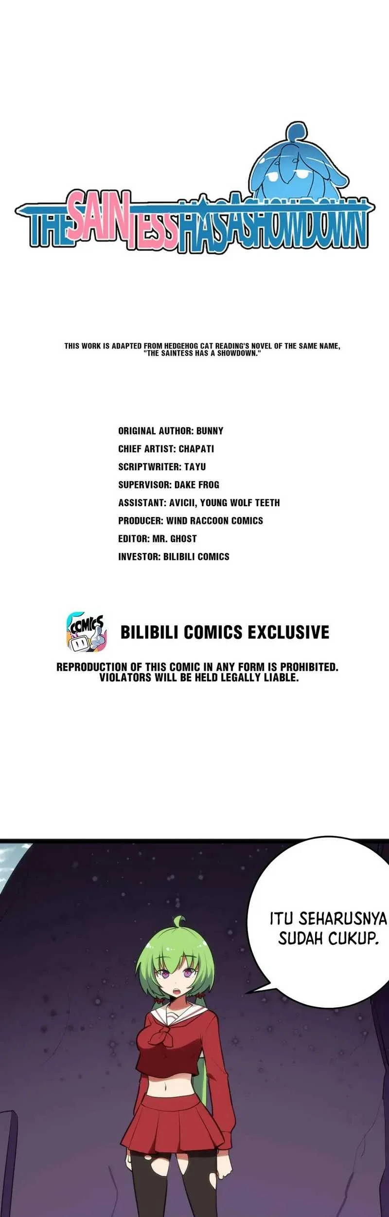 Manhua The Saintess Has a Showdown Chapter 103 gambar nomor 2