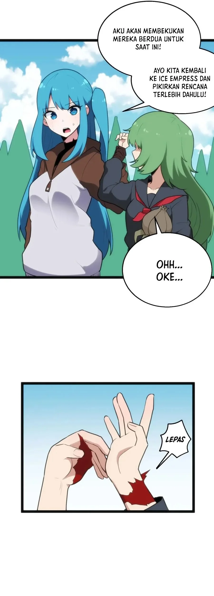 The Saintess Has a Showdown Chapter 120 Gambar 8