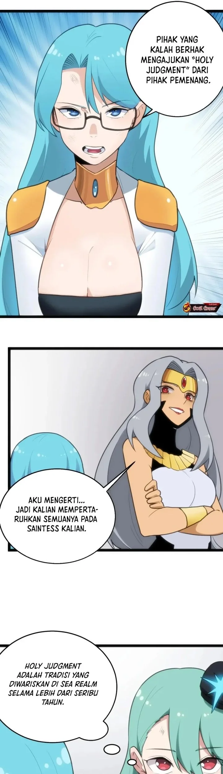 The Saintess Has a Showdown Chapter 124 Gambar 14