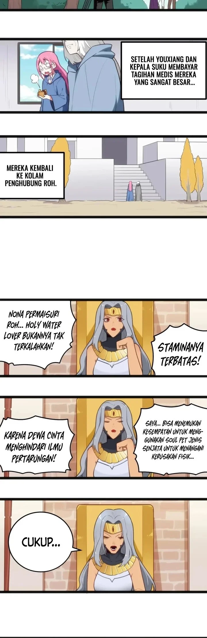 The Saintess Has a Showdown Chapter 136 Gambar 8