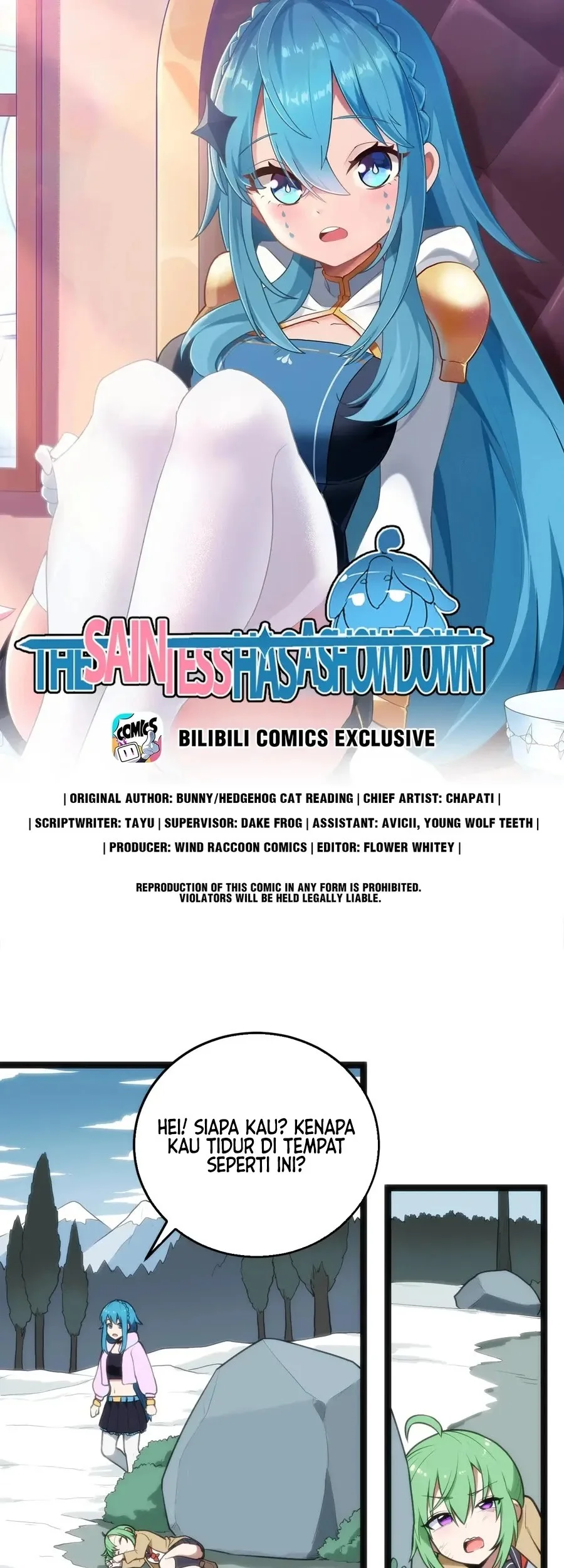 Manhua The Saintess Has a Showdown Chapter 142 gambar nomor 2