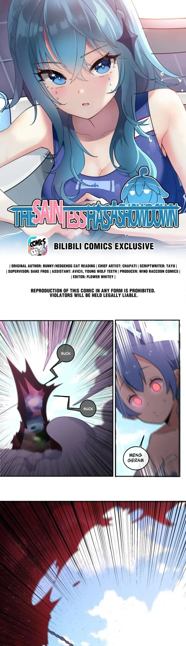 Manhua The Saintess Has a Showdown Chapter 156 gambar nomor 2