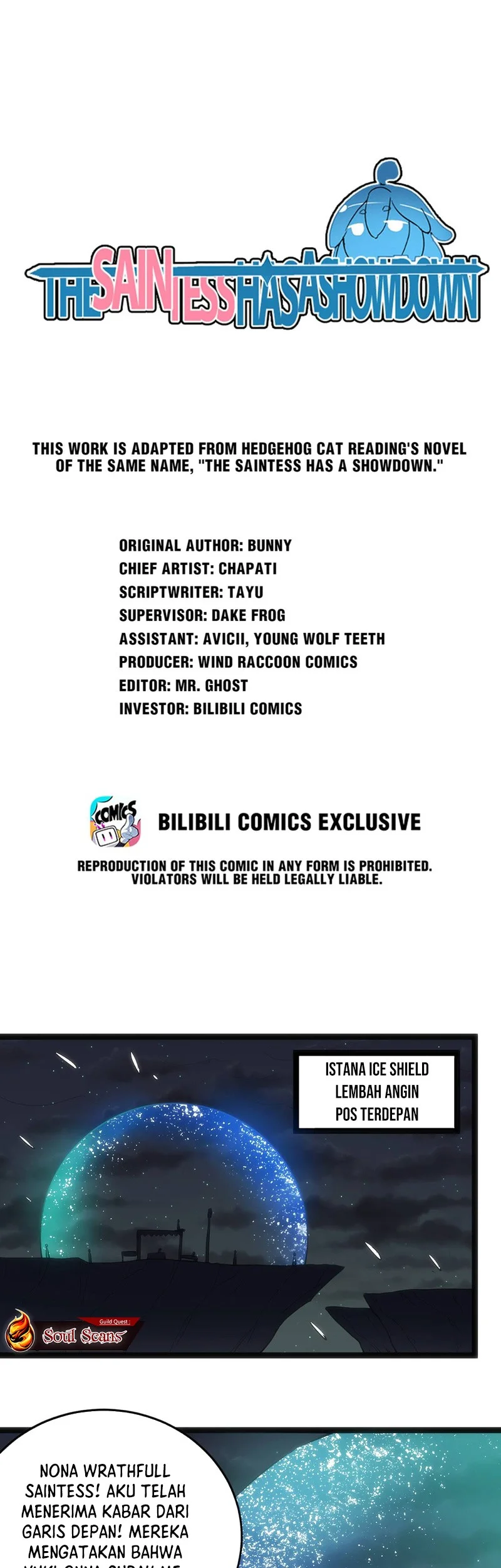 Manhua The Saintess Has a Showdown Chapter 33 gambar nomor 2