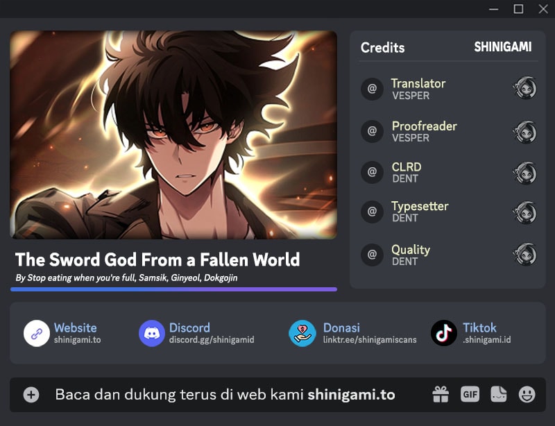 Komik The Sword God From A Fallen World Chapter 10 gambar nomor 1