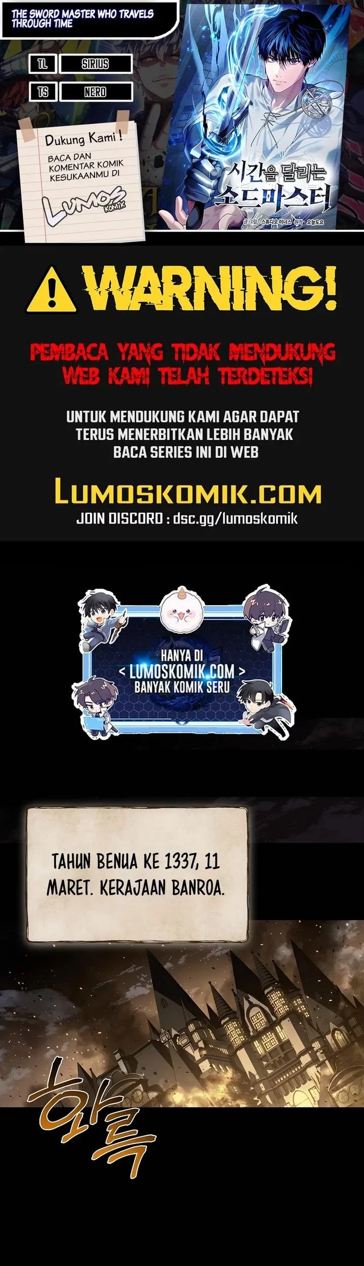 Komik The Sword Master Who Travels Through Time Chapter 2 gambar nomor 1