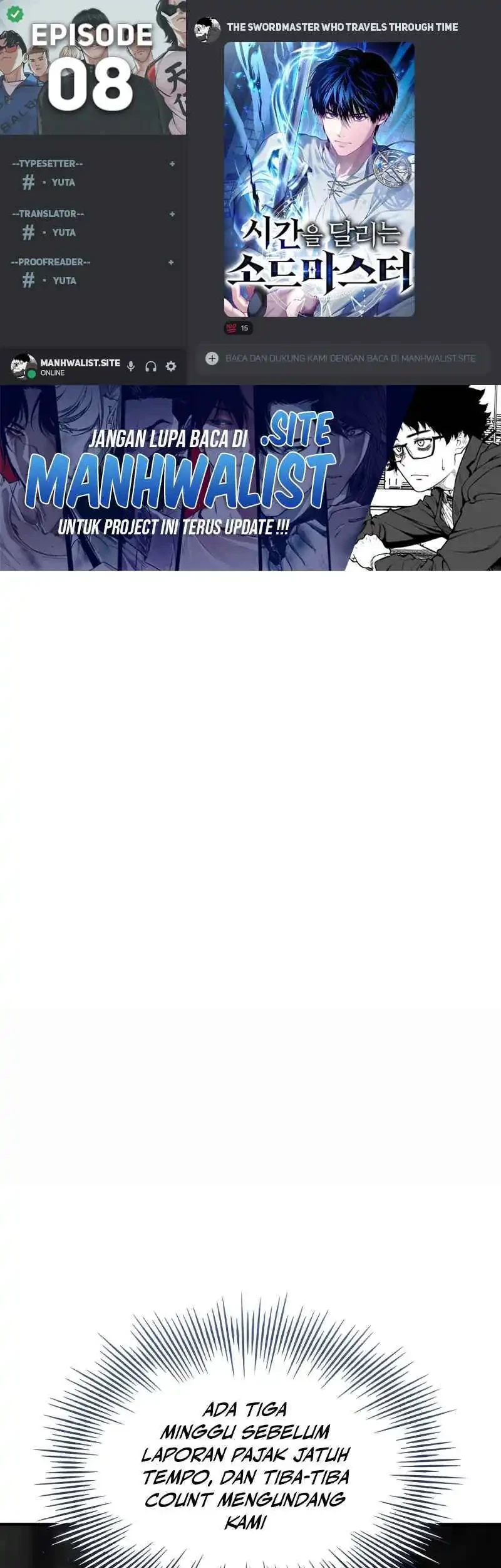 Komik The Sword Master Who Travels Through Time Chapter 8 gambar nomor 1