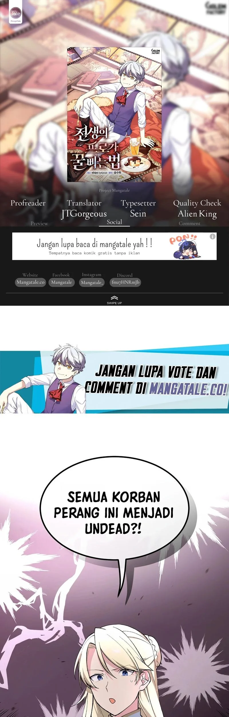 Komik The Sweet Life of a Reincarnation Pro Chapter 65 gambar nomor 1