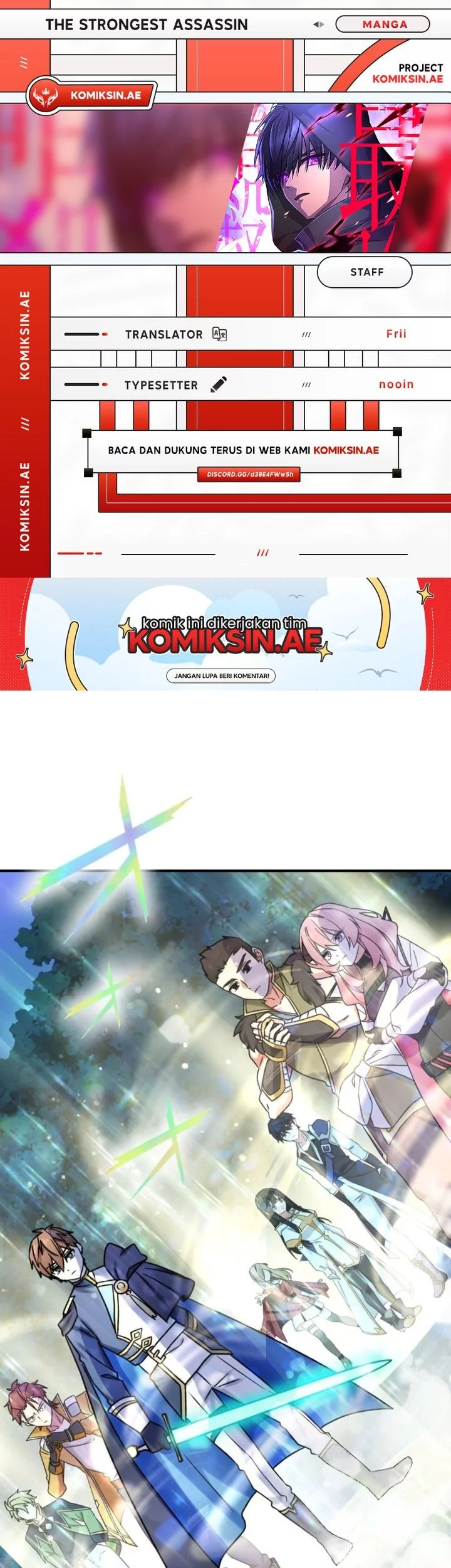 Komik The strongest assassin gets transferred to another world with his whole class Chapter 95 gambar nomor 1