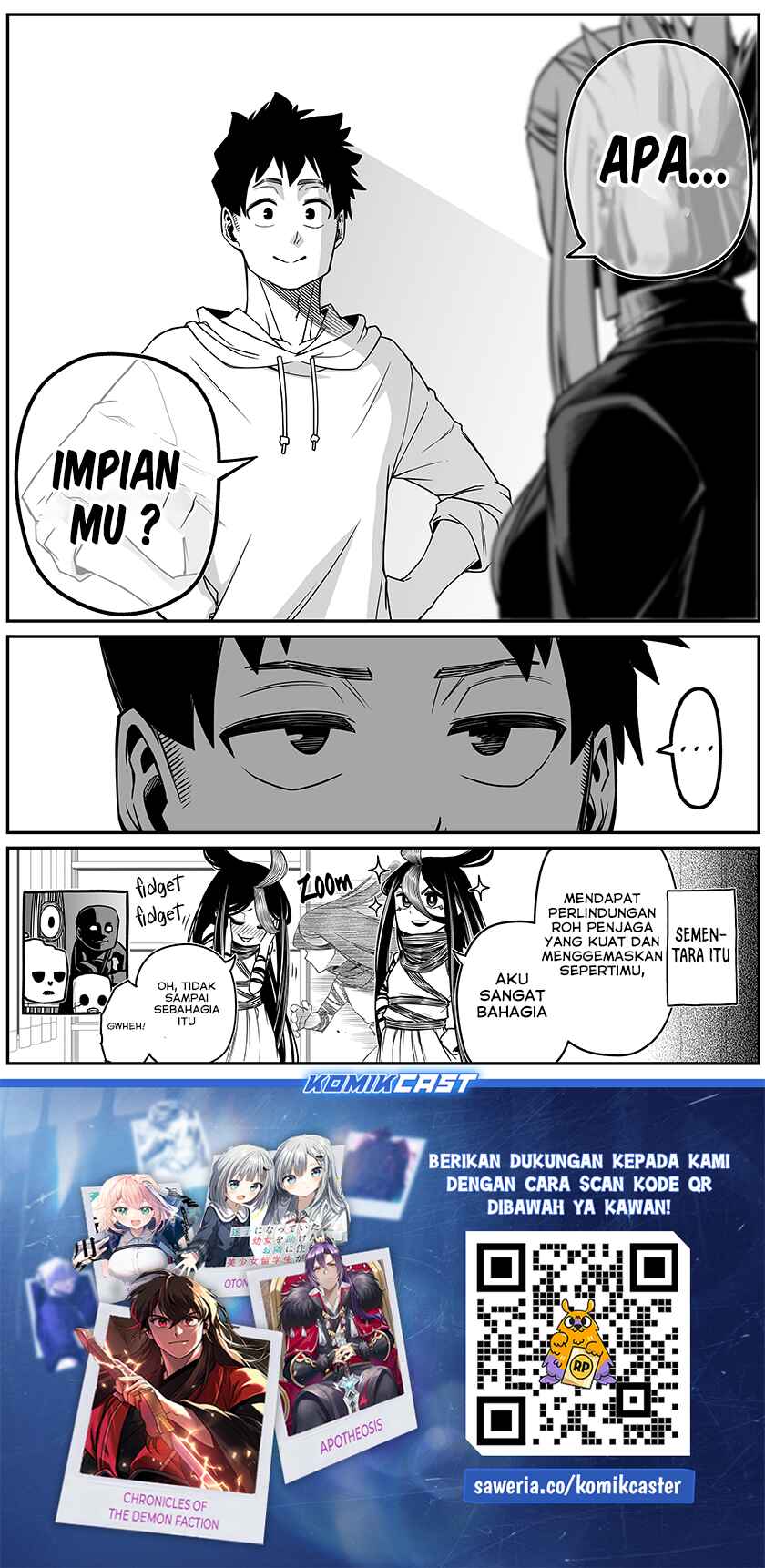 The Strongest Haunted House and the Guy With No Spiritual Sense Chapter 34 Gambar 9