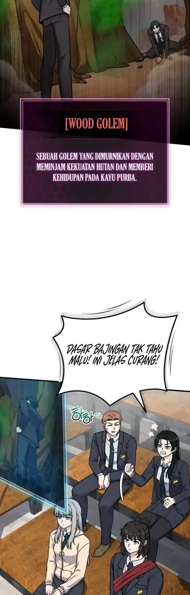 Manhwa The Support Ate it All Chapter 14 gambar nomor 2