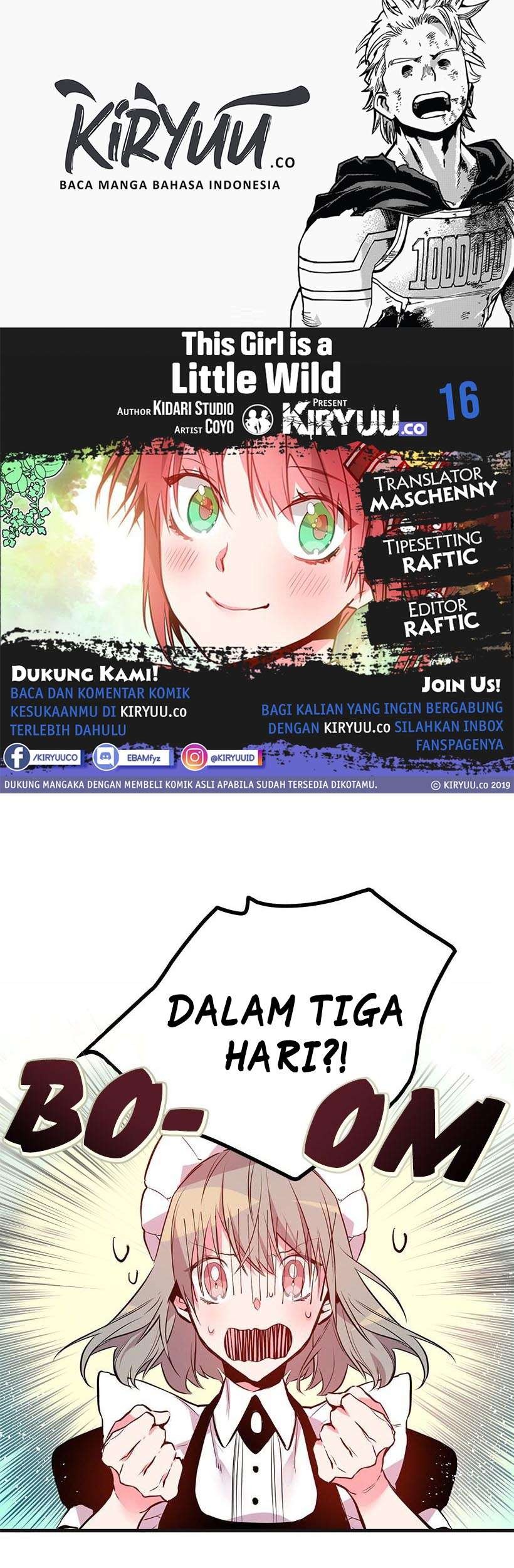 Komik This Girl is a Little Wild Chapter 16 gambar nomor 1