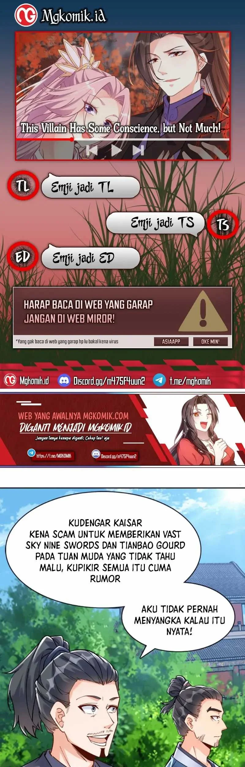 Komik This Villain Has Some Conscience, but Not Much! Chapter 15 gambar nomor 1