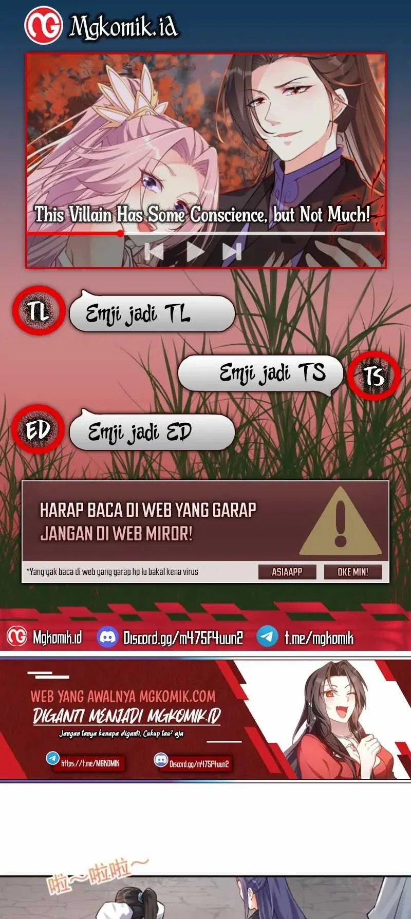Komik This Villain Has Some Conscience, but Not Much! Chapter 19 gambar nomor 1