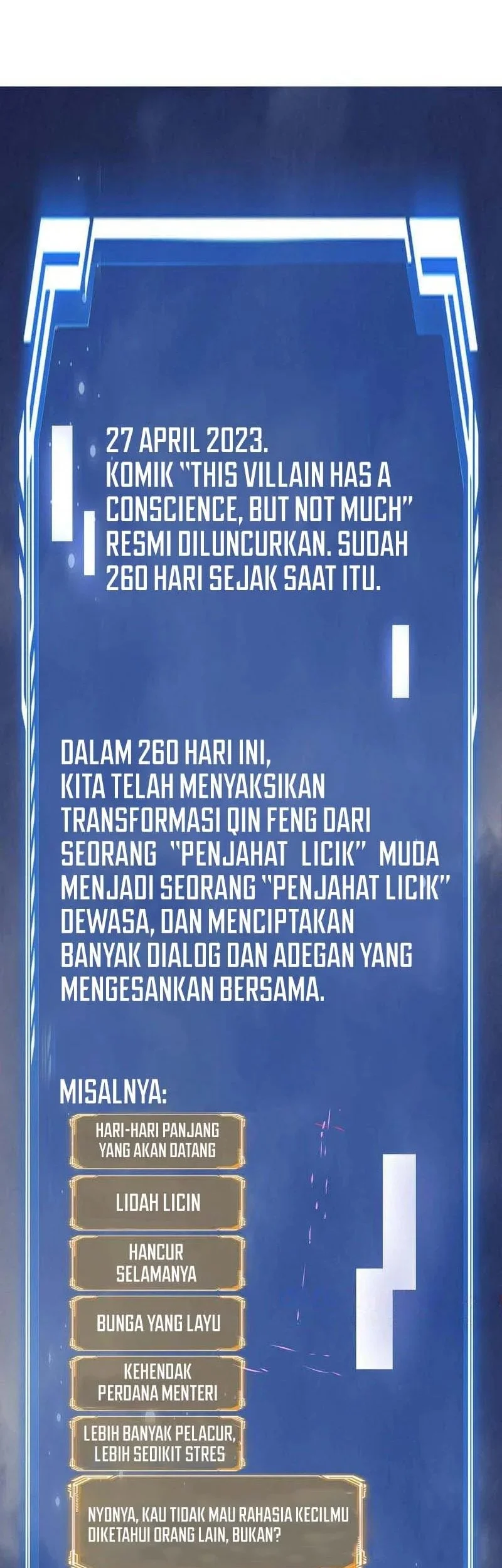 This Villain Has Some Conscience, but Not Much! Chapter 260 Gambar 18