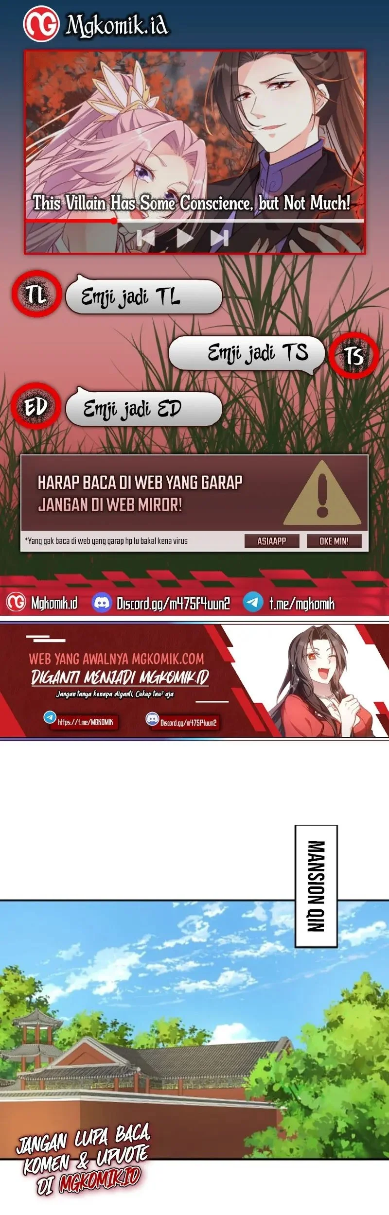 Komik This Villain Has Some Conscience, but Not Much! Chapter 21 gambar nomor 1