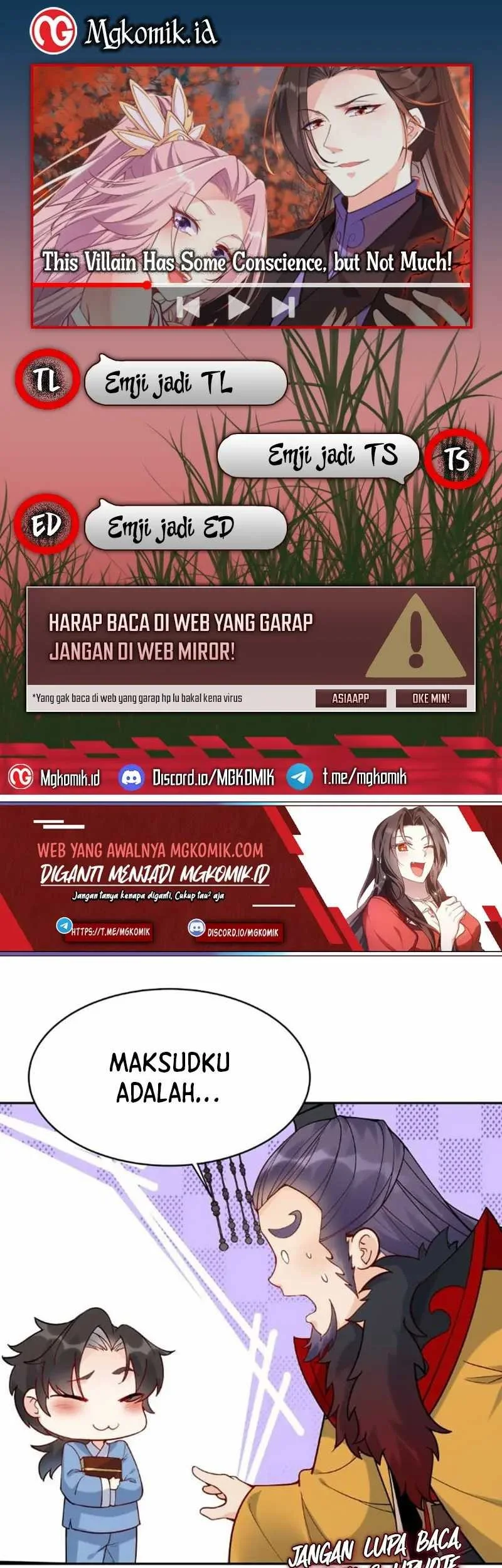 Komik This Villain Has Some Conscience, but Not Much! Chapter 6 gambar nomor 1