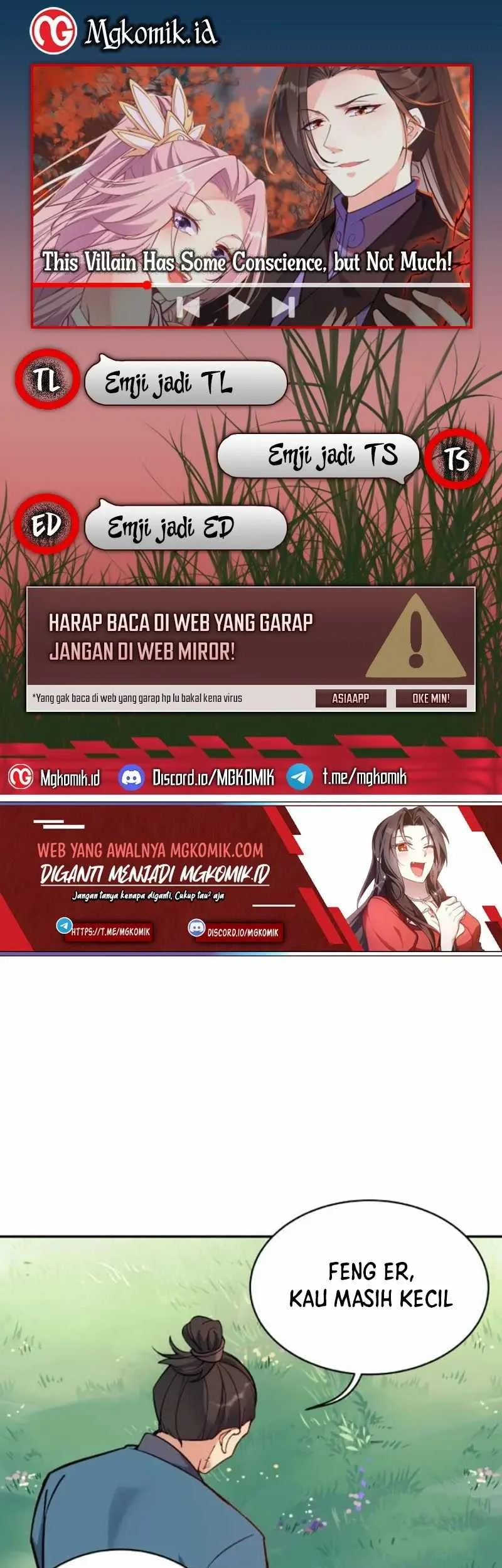 Komik This Villain Has Some Conscience, but Not Much! Chapter 7 gambar nomor 1