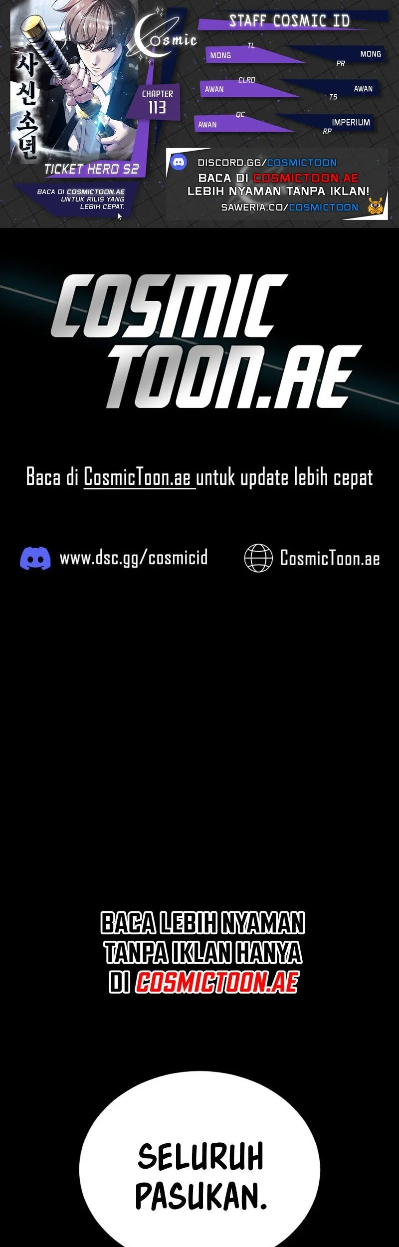 Komik Ticket Hero S2 Chapter 113 gambar nomor 1