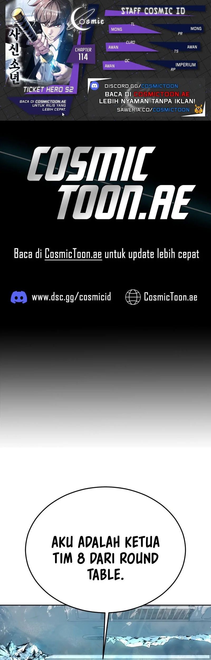 Komik Ticket Hero S2 Chapter 114 gambar nomor 1
