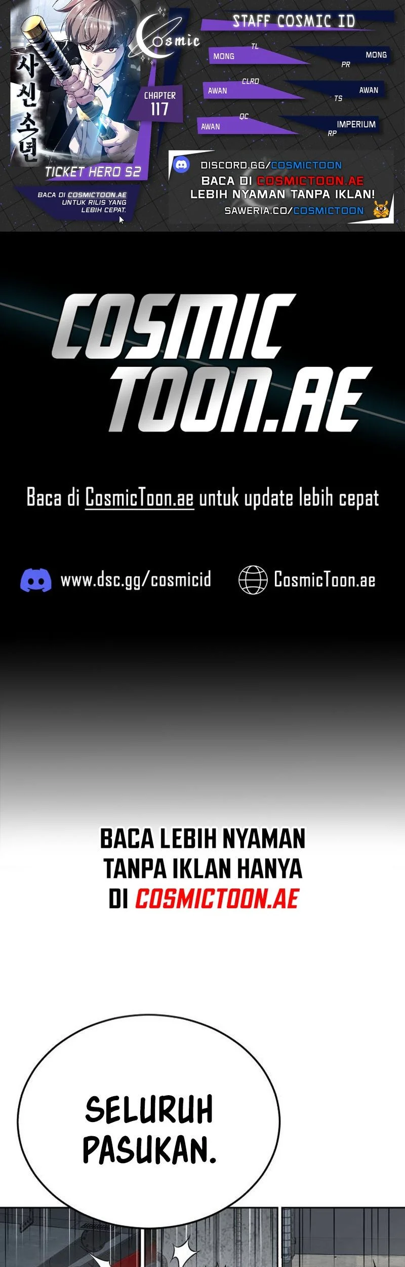 Komik Ticket Hero S2 Chapter 117 gambar nomor 1