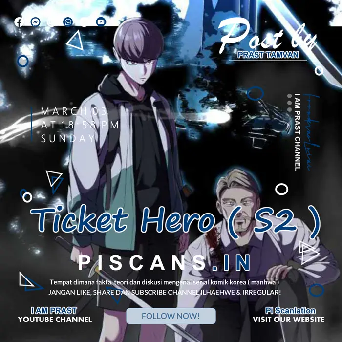 Komik Ticket Hero S2 Chapter 8 gambar nomor 1