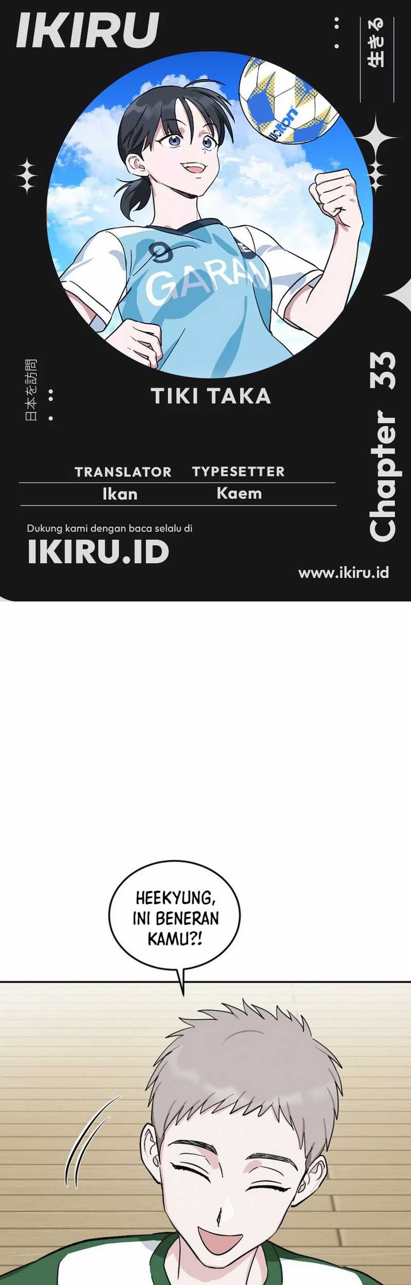 Komik Tiki-Taka Chapter 33 gambar nomor 1