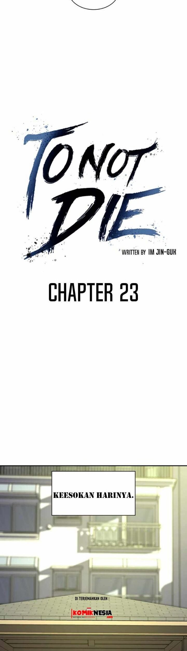 To Not Die Chapter 23 Gambar 11