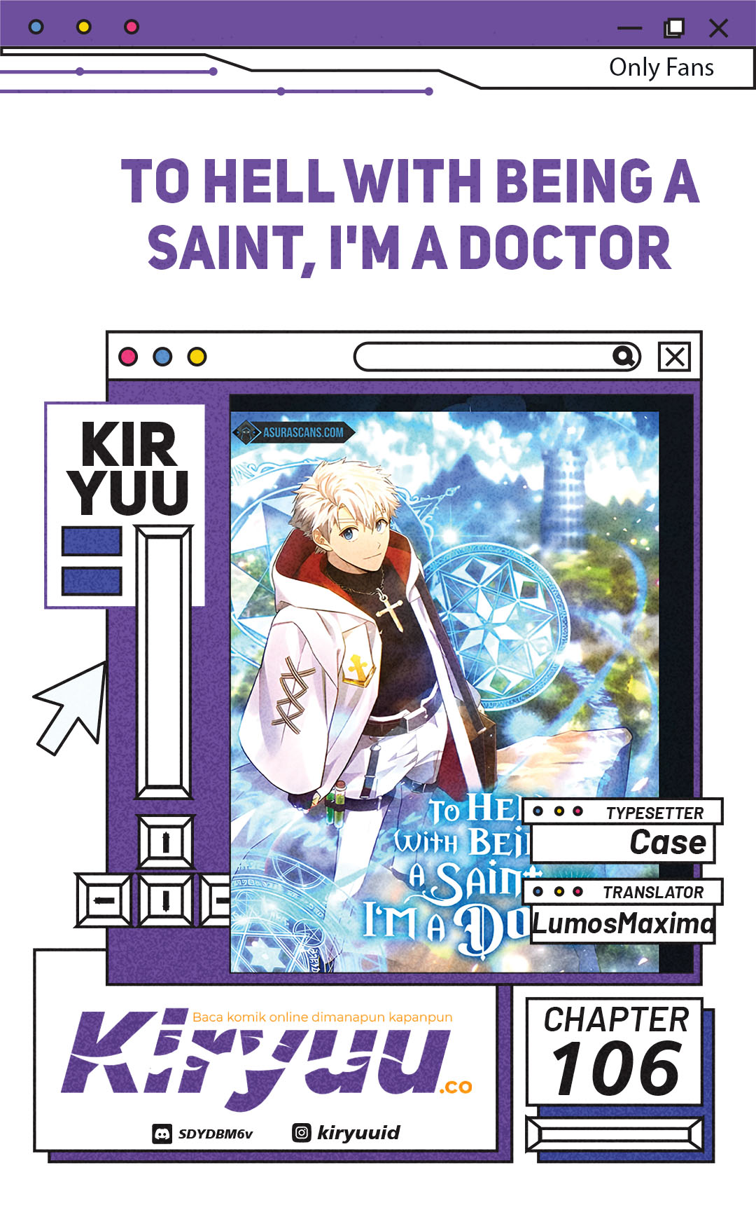 Komik To Hell With Being a Saint, I’m a Doctor Chapter 106 gambar nomor 1