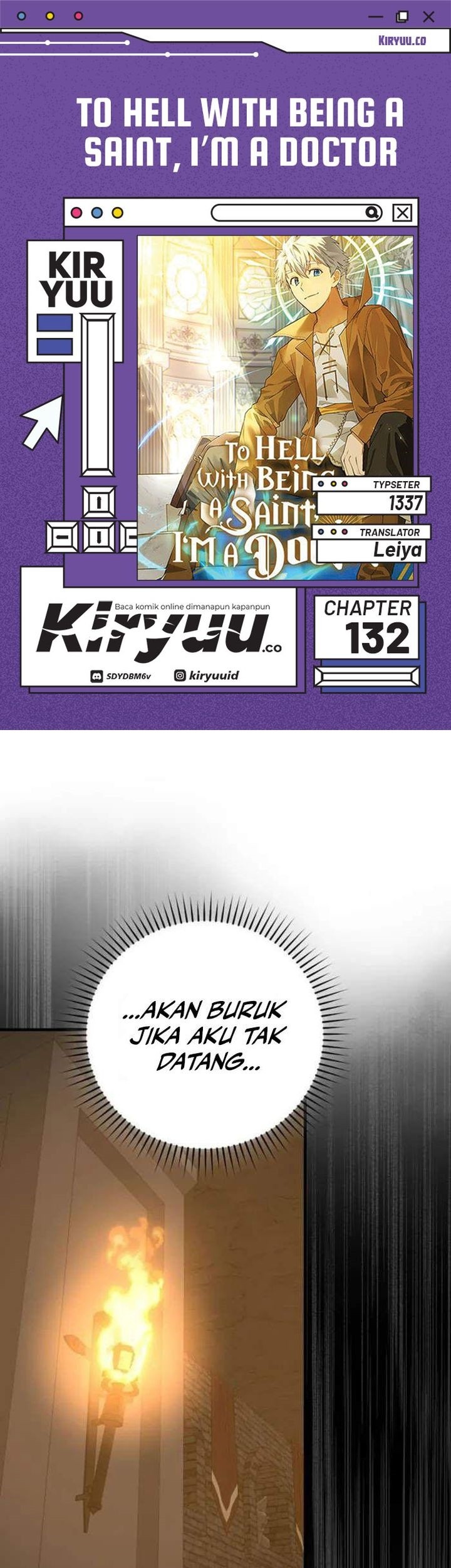 Komik To Hell With Being a Saint, I’m a Doctor Chapter 132 gambar nomor 1