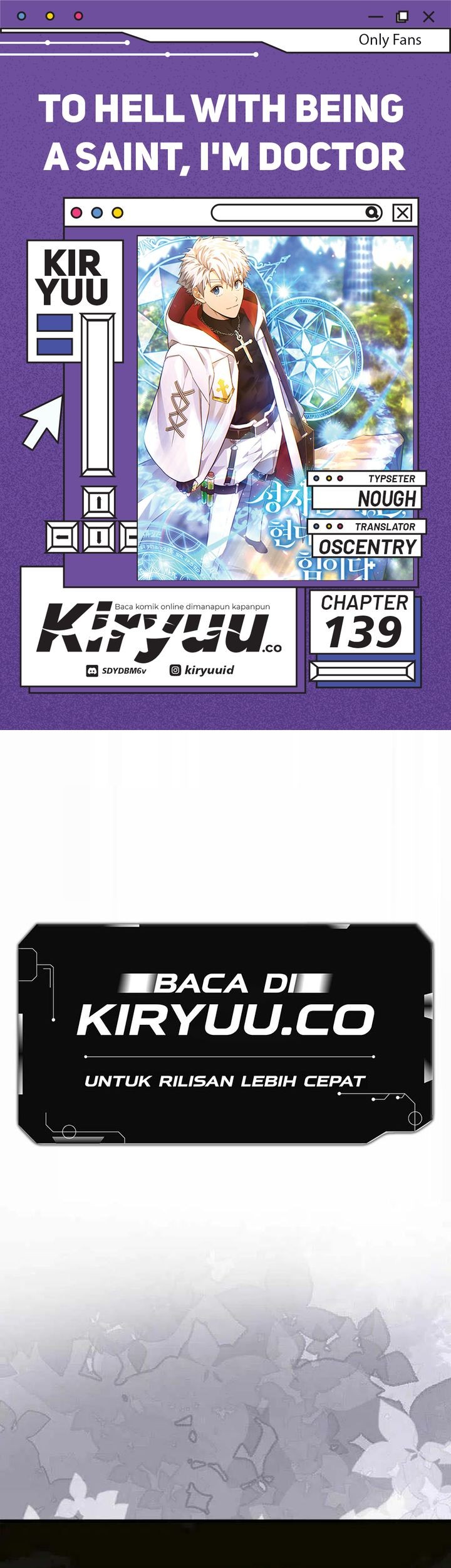 Komik To Hell With Being a Saint, I’m a Doctor Chapter 139 gambar nomor 1