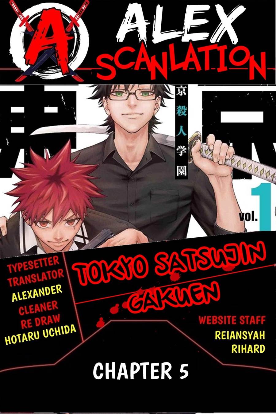 Komik Tokyo Satsujin Gakuen Chapter 5 gambar nomor 1
