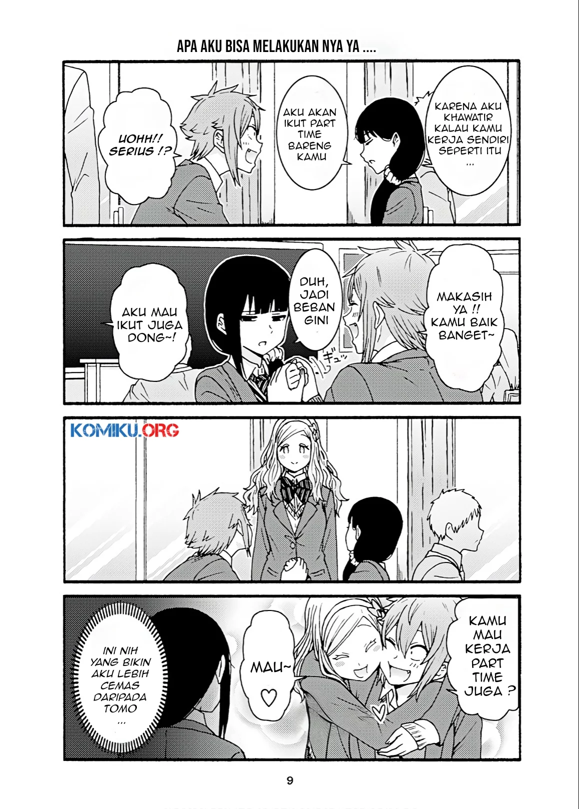 Tomo-chan wa Onnanoko! Chapter 721 Gambar 7