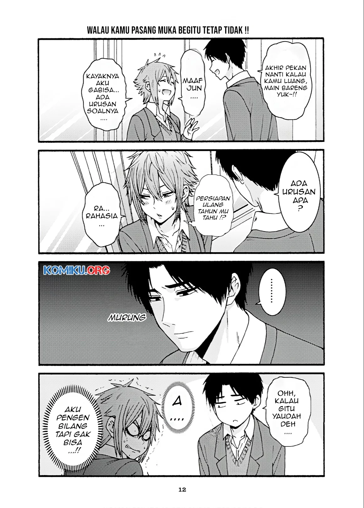 Tomo-chan wa Onnanoko! Chapter 721 Gambar 10
