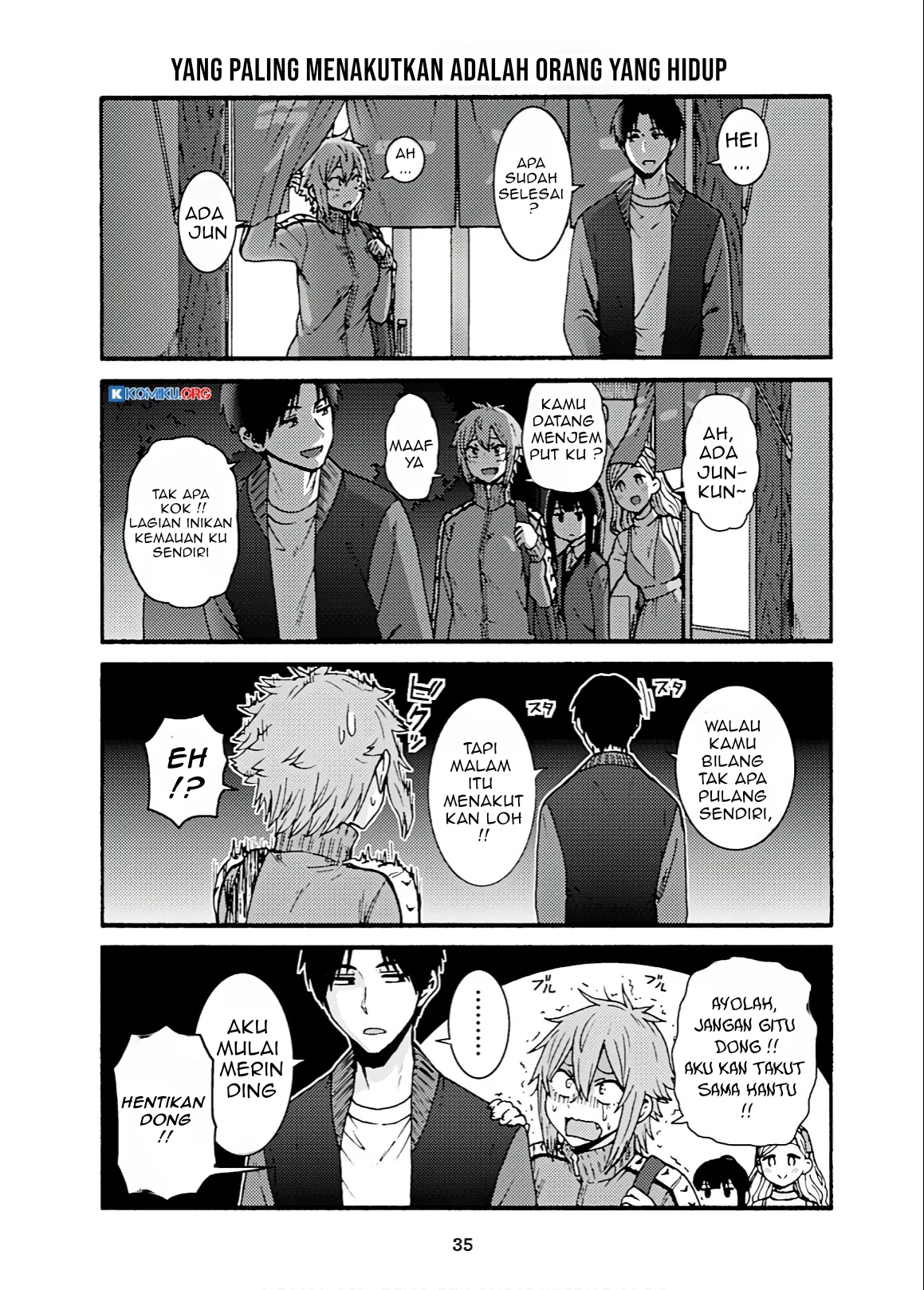 Manga Tomo-chan wa Onnanoko! Chapter 751 gambar nomor 2