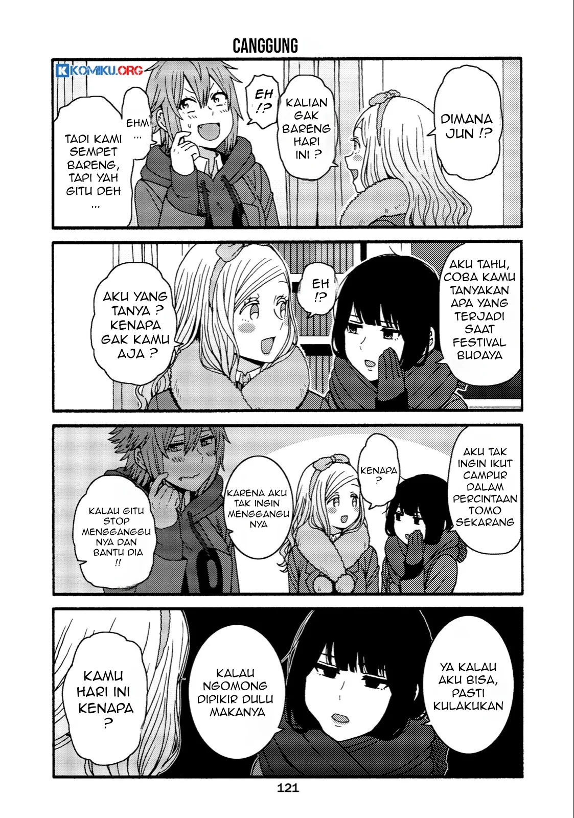 Manga Tomo-chan wa Onnanoko! Chapter 831 gambar nomor 2